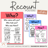 RECOUNT POSTERS | RAINBOW BRIGHTS - Miss Jacobs Little Learners