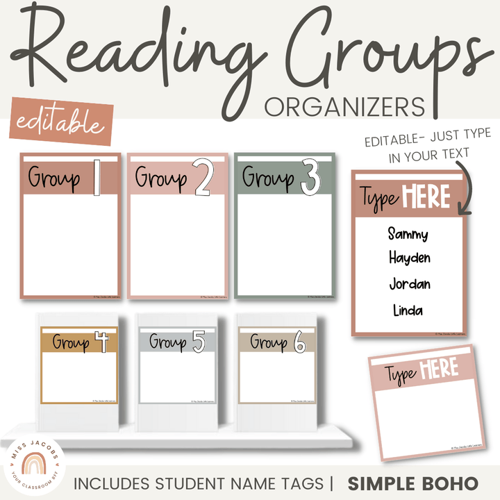 Simple Boho Classroom Theme - Miss Jacobs Little Learners