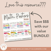Large Math Symbols - Bright Theme - Miss Jacobs