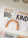 SPOTTY BOHO| Classroom Decor Bundle | Neutral Rainbow Decor - Miss Jacobs Little Learners
