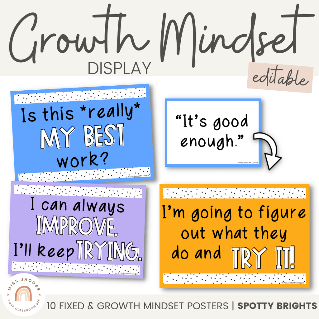 Growth mindset door