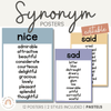 Synonym Posters | PASTELS - Miss Jacobs Little Learners