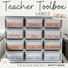 Teacher Toolbox Labels | SPOTTY BOHO - Miss Jacobs Little Learners
