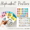 VIC Font Alphabet Posters | Tropical Theme - Miss Jacobs Little Learners