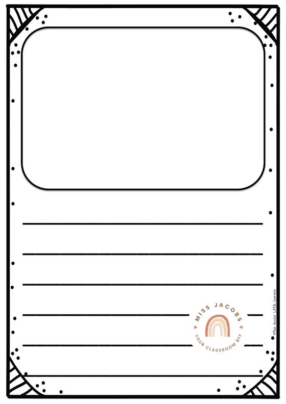 Writing Templates Bundle - Miss Jacobs Little Learners